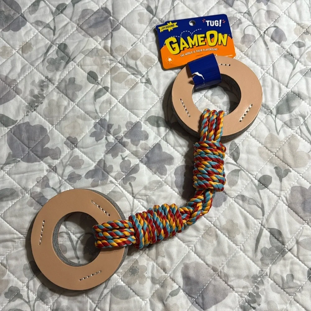 New Rowdy Rings dog toy